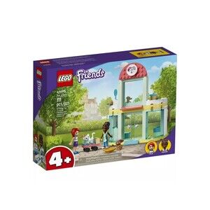 NEW In Box LEGO FRIENDS: Pet Clinic (41695) 111 Pieces Minifigures Mia And Nandi